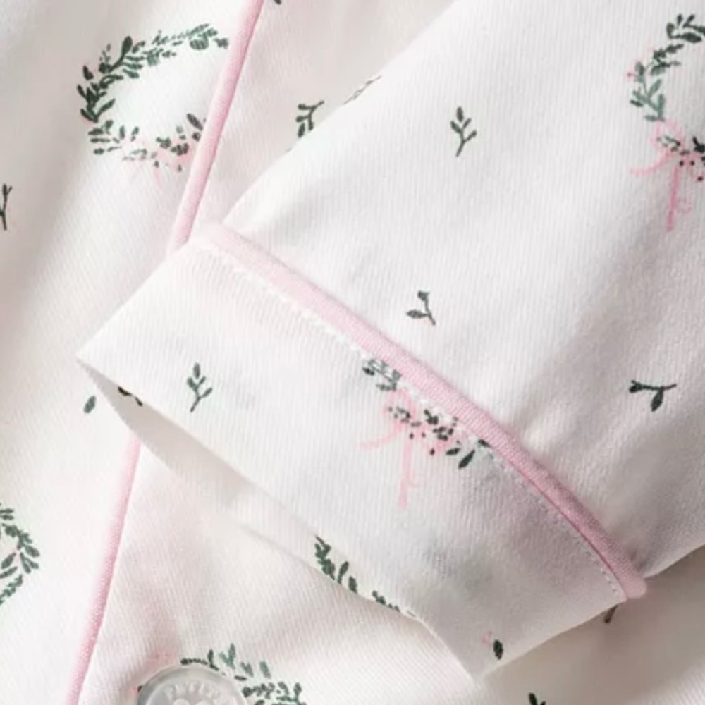 Girls Somerset Wreath Pajama Set - Picture 8 of 8